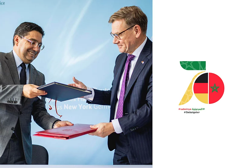 Signature d’un accord entre le ministre allemand des Affaires étrangères, Johann Wadephul, et le ministre marocain des Affaires étrangères, Nasser Bourita, en marge de l’UNGA80 à New York, encadrant le travail des fondations politiques allemandes au Maroc.