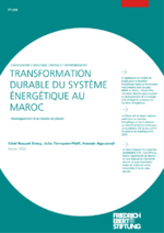 Transformation durable du système énergétique au Maroc